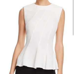 French Connection Modern Kantha Peplum Top